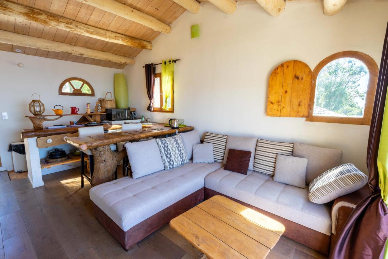Coin De Paradis Vue Dominante Sur Mer, Montagne Et Tour Genoise Avec Jacuzzi Pino المظهر الخارجي الصورة